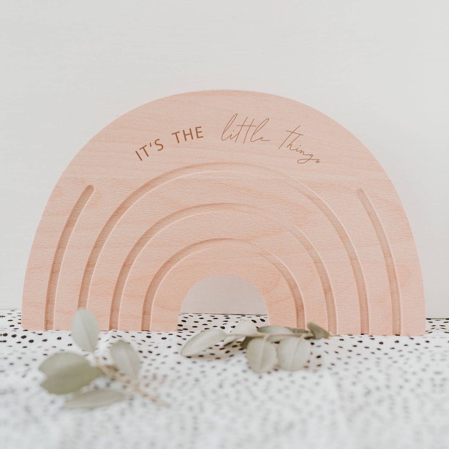 Rainbow Little Things Breakfast Tray