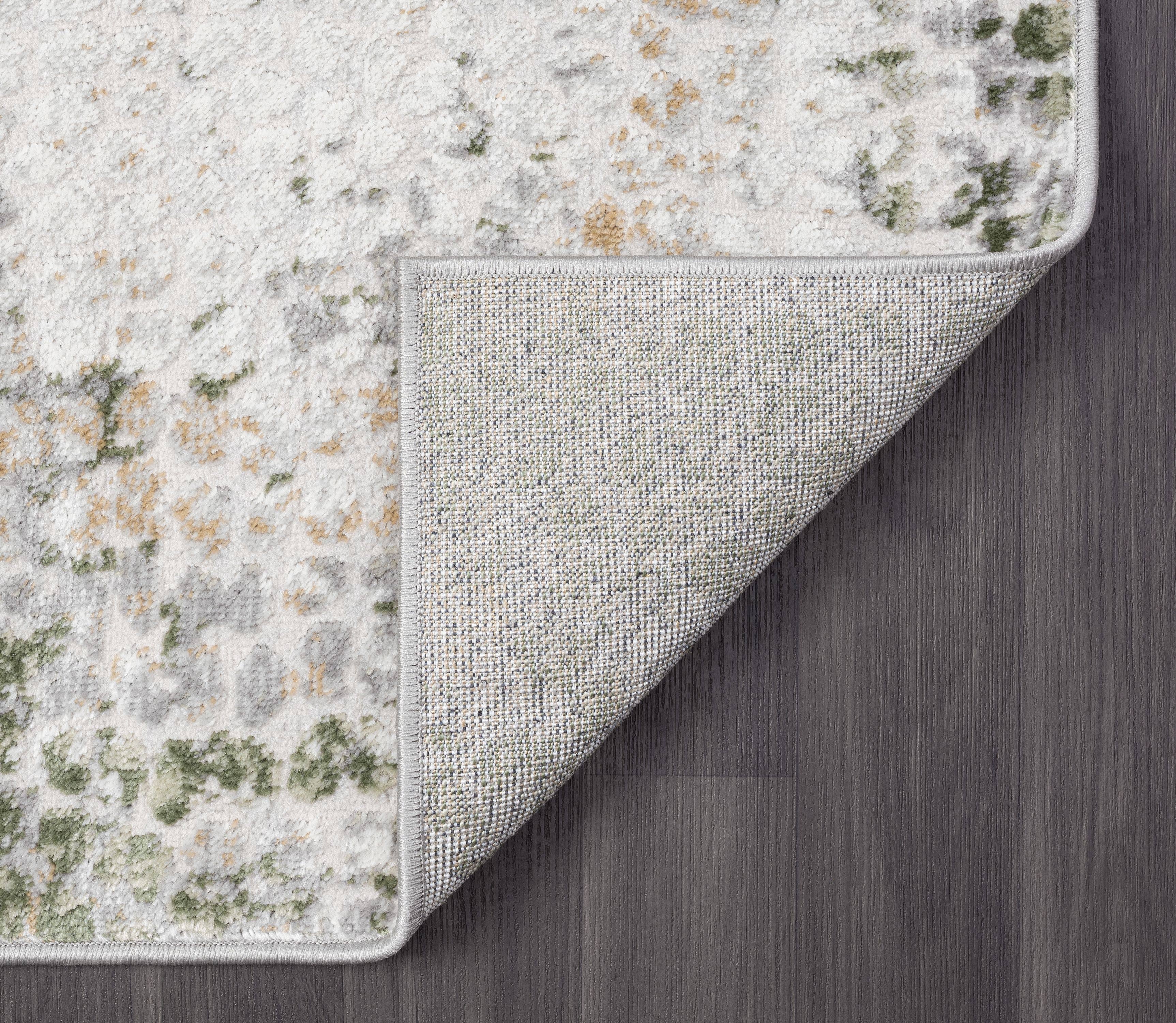 Atlas - Contemporary Grey Green Area Rug