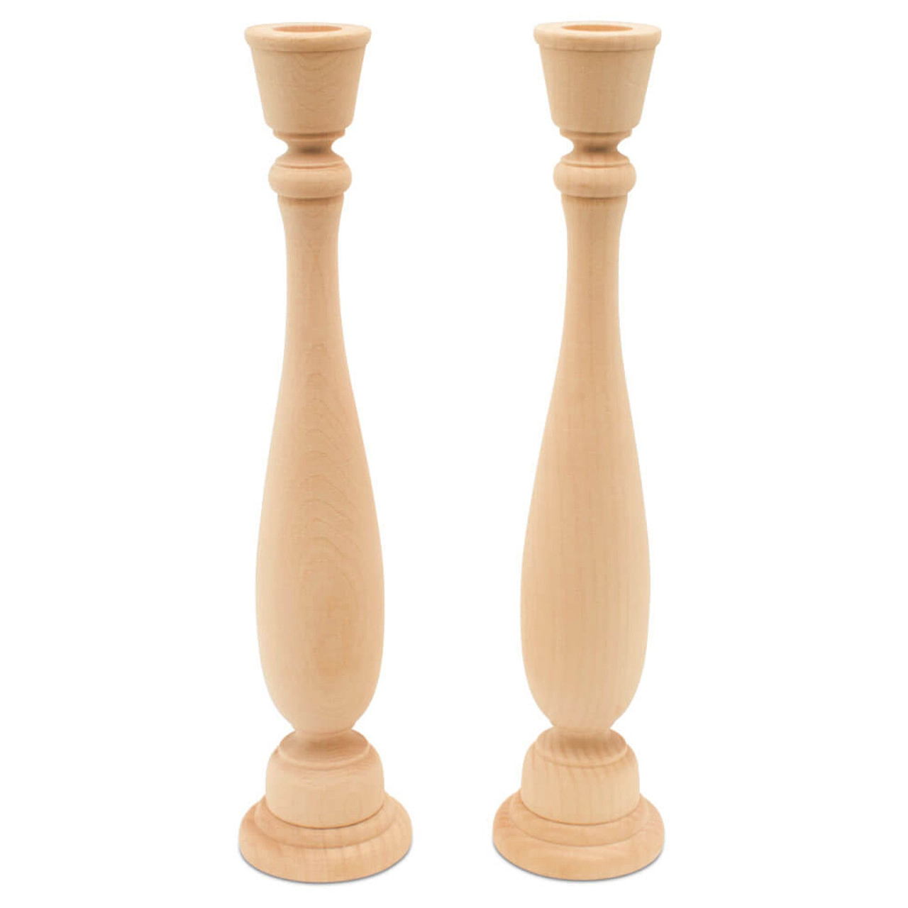Wood Candle Sticks