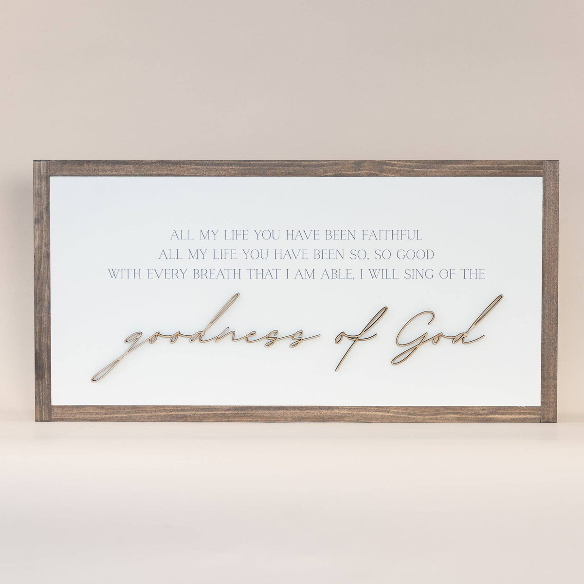 Goodness of God