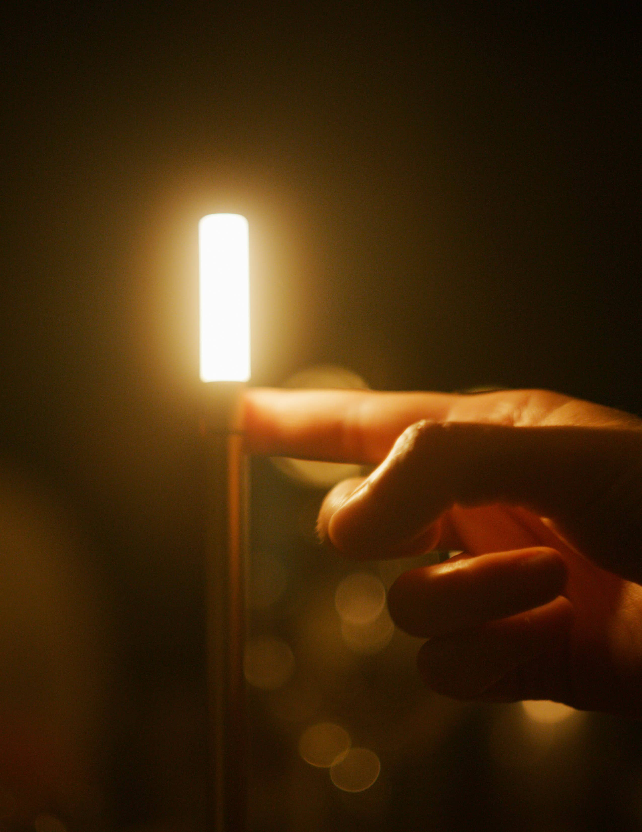 GRAYPANTS Wick Portable Rechargeable Lamp | Tall