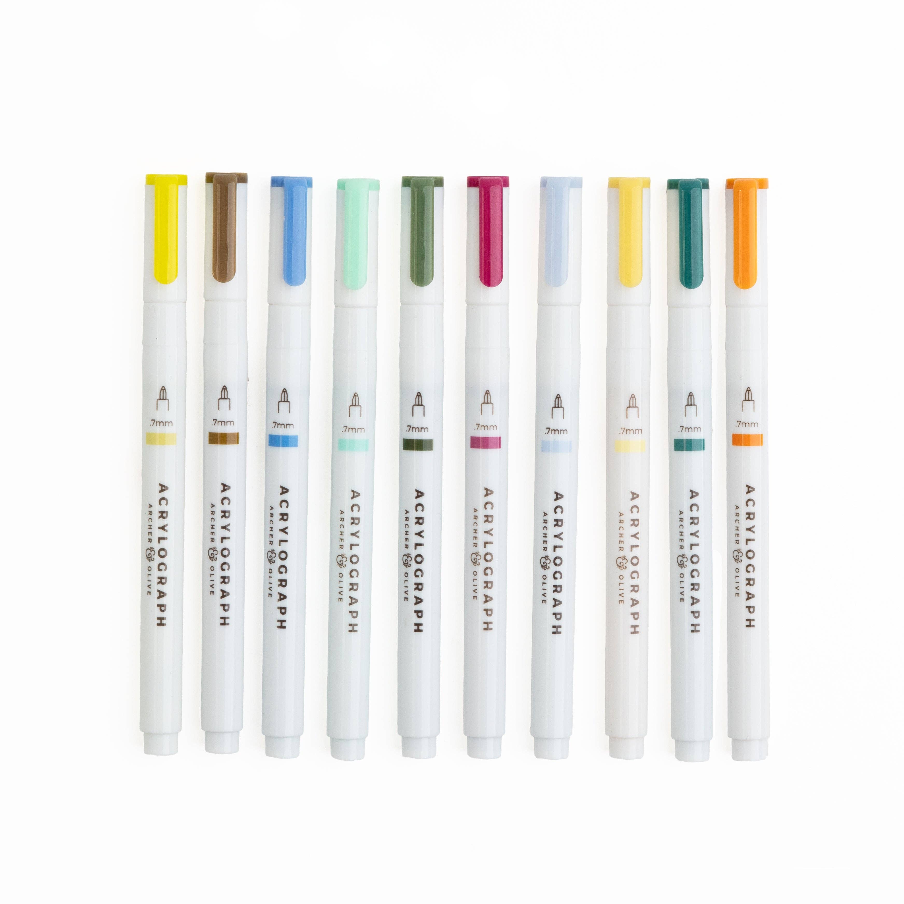 Summer Acrylograph Pens