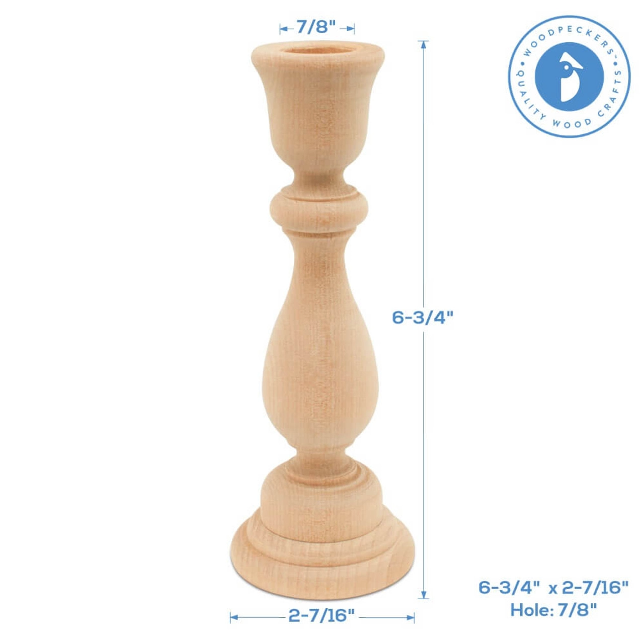 Wood Candle Sticks