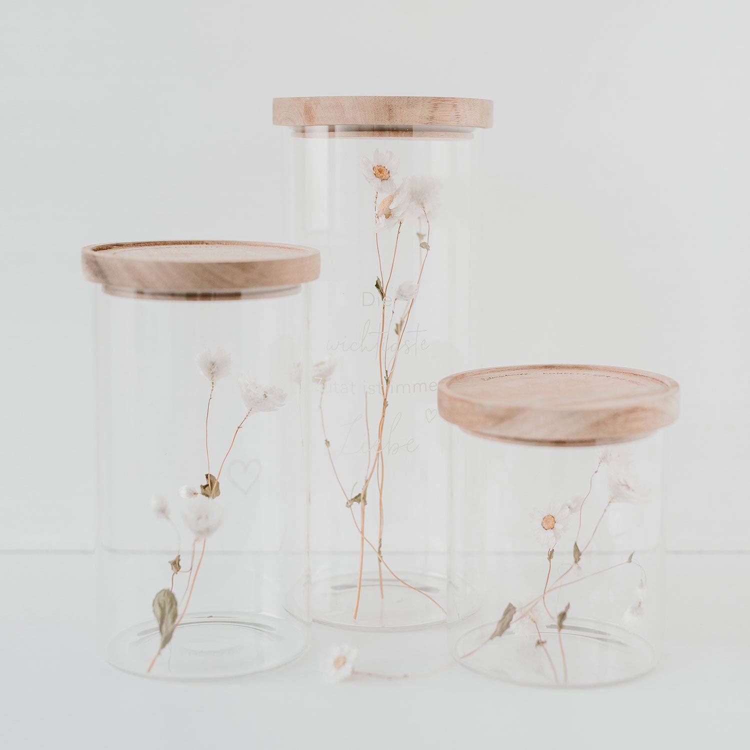 storage jar Liebe 25cm