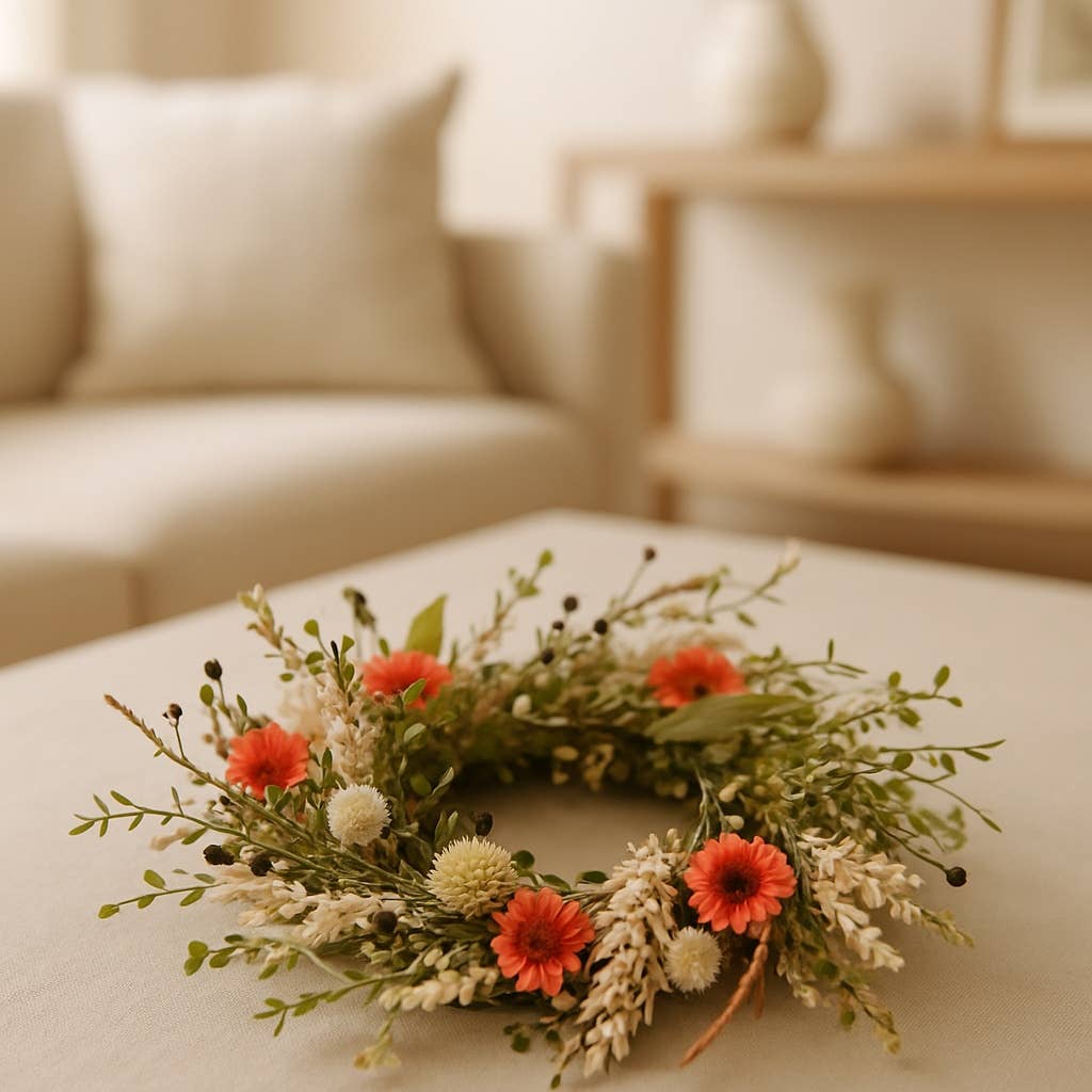 Prairie Fields Candle Ring 4.5in