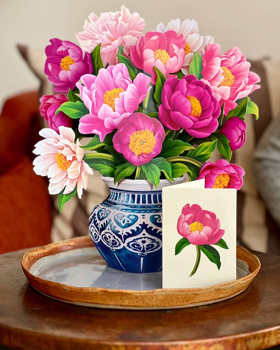 Peony Paradise (Pop-up Greeting Card)