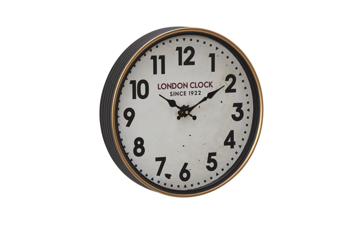 London Metal Wall Clock