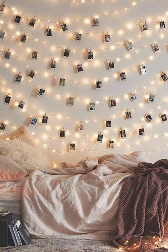 20 LED Mini Photo Clip Fairy String Light - Battery Operated