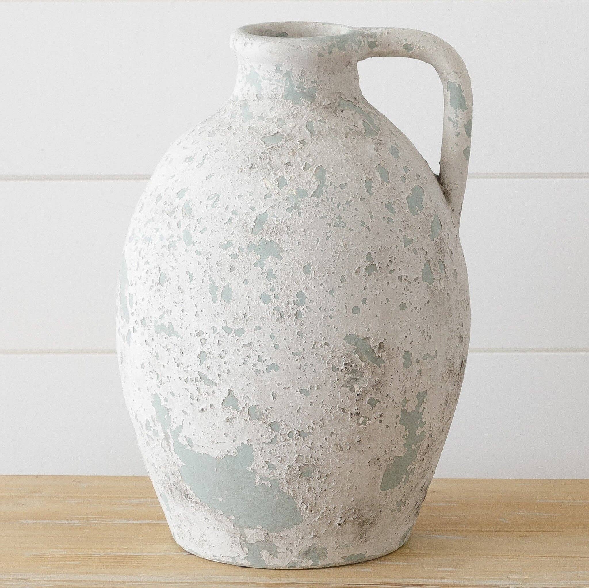 Chippy Paint Terra Cotta Jug