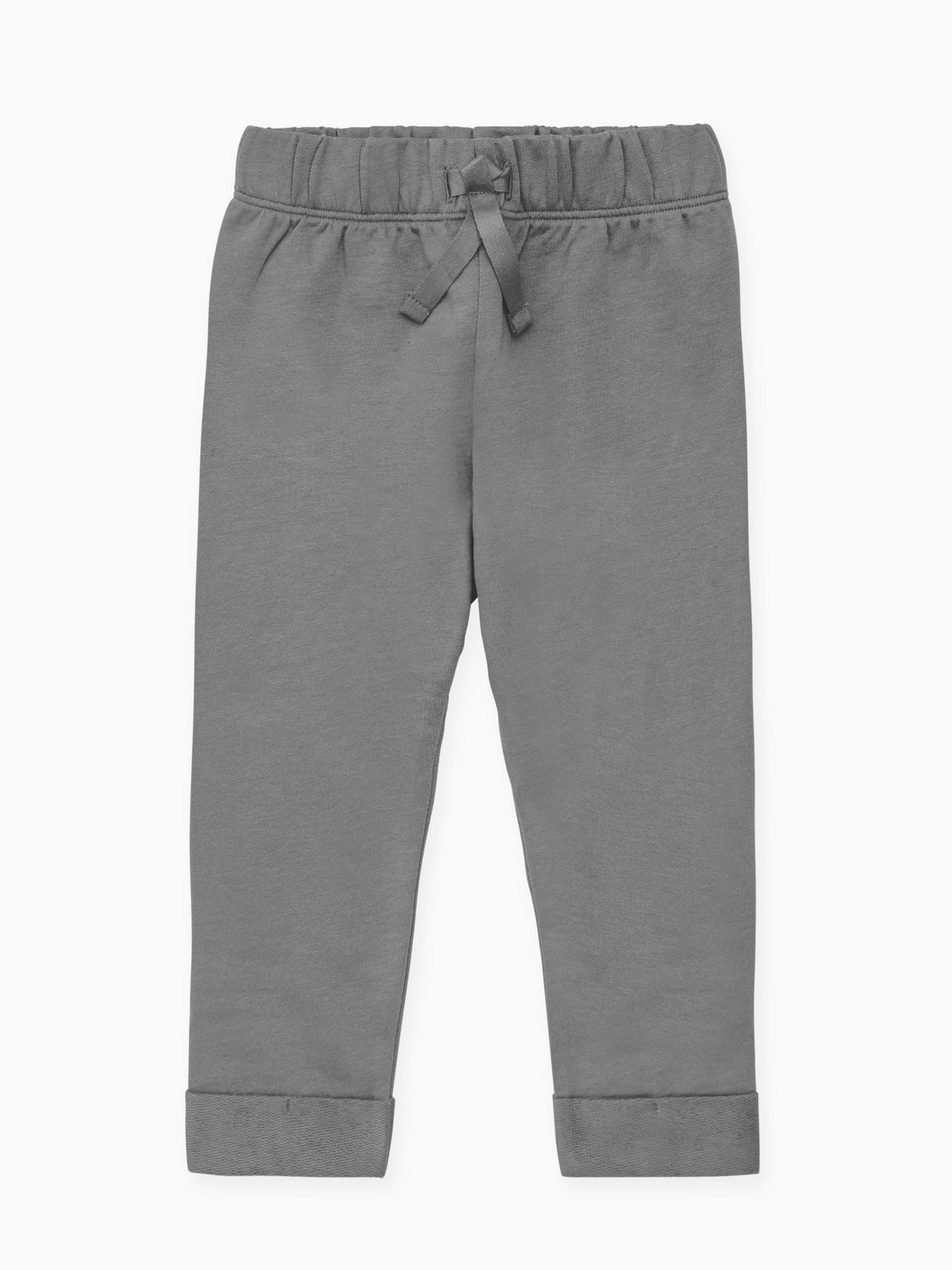 Teri French Terry Rollup Pant | Pewter