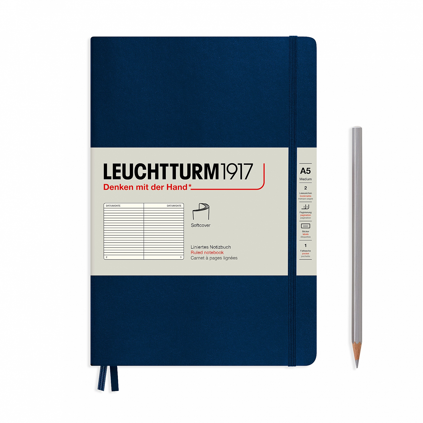 Notebooks Softcover Medium (A5) - 123 Pages
