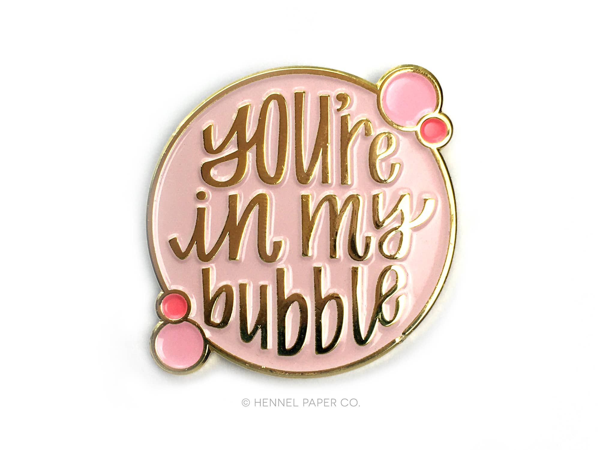 Enamel Pin | Bubble