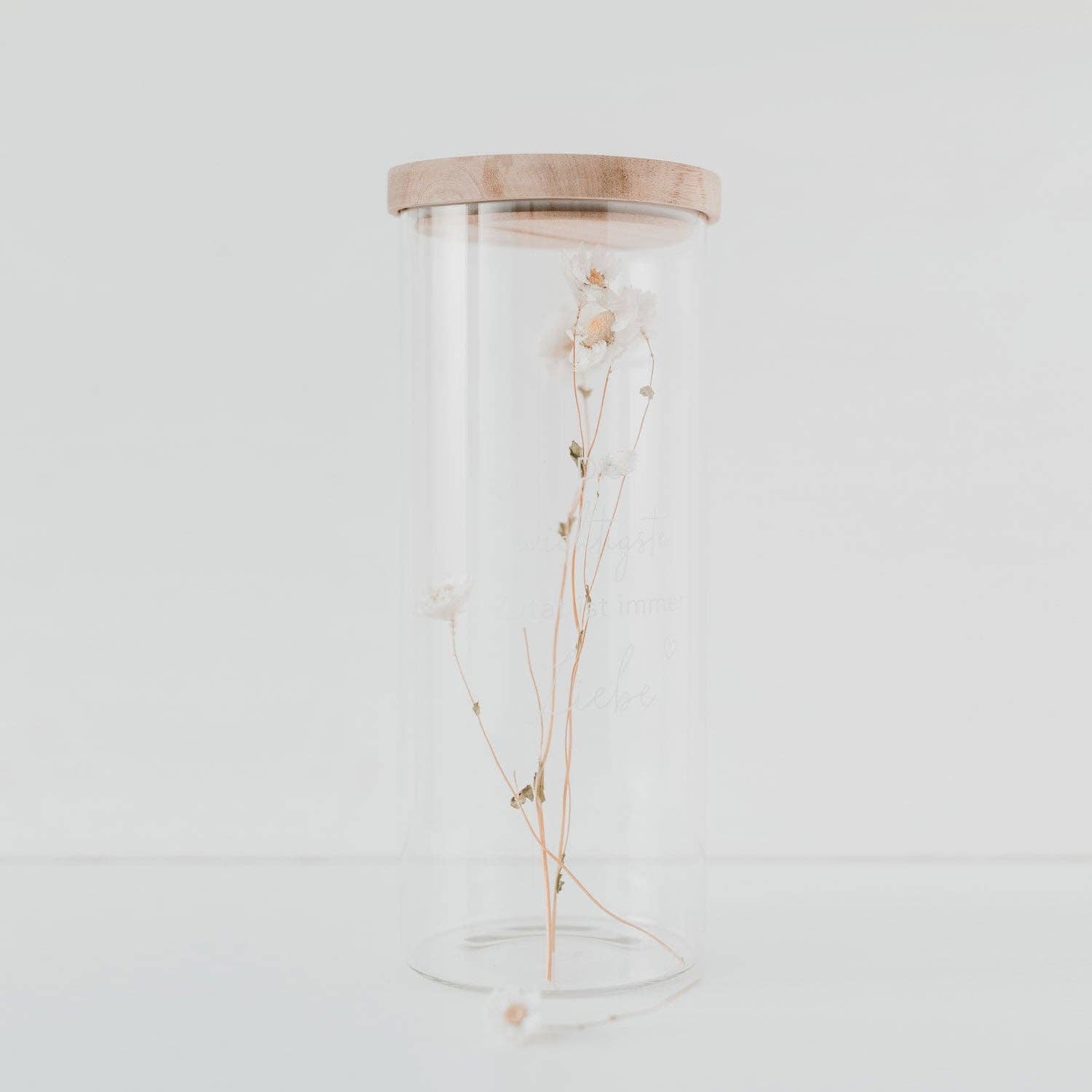 storage jar Liebe 25cm