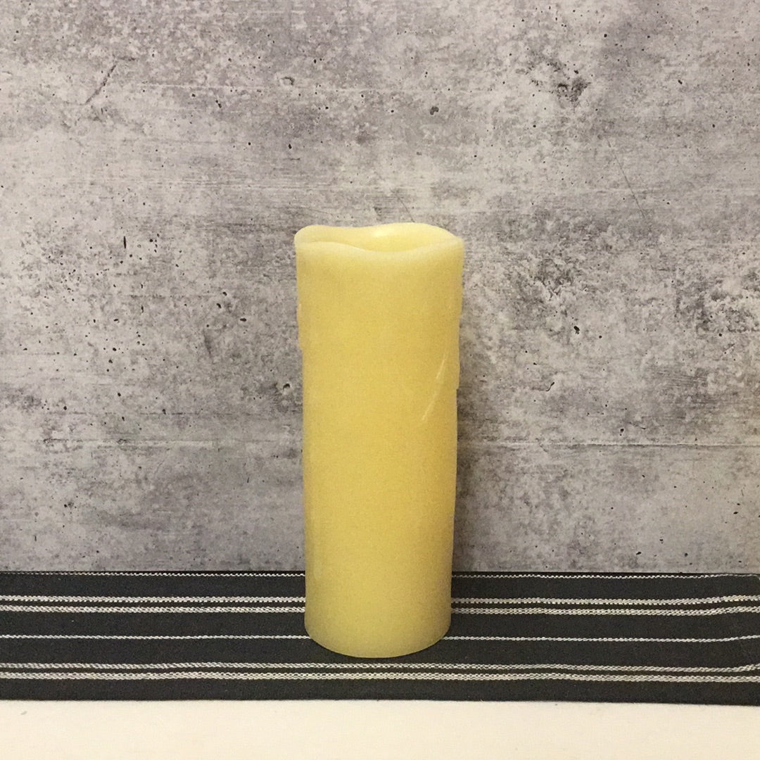 Drip Battery Candle | Ivory