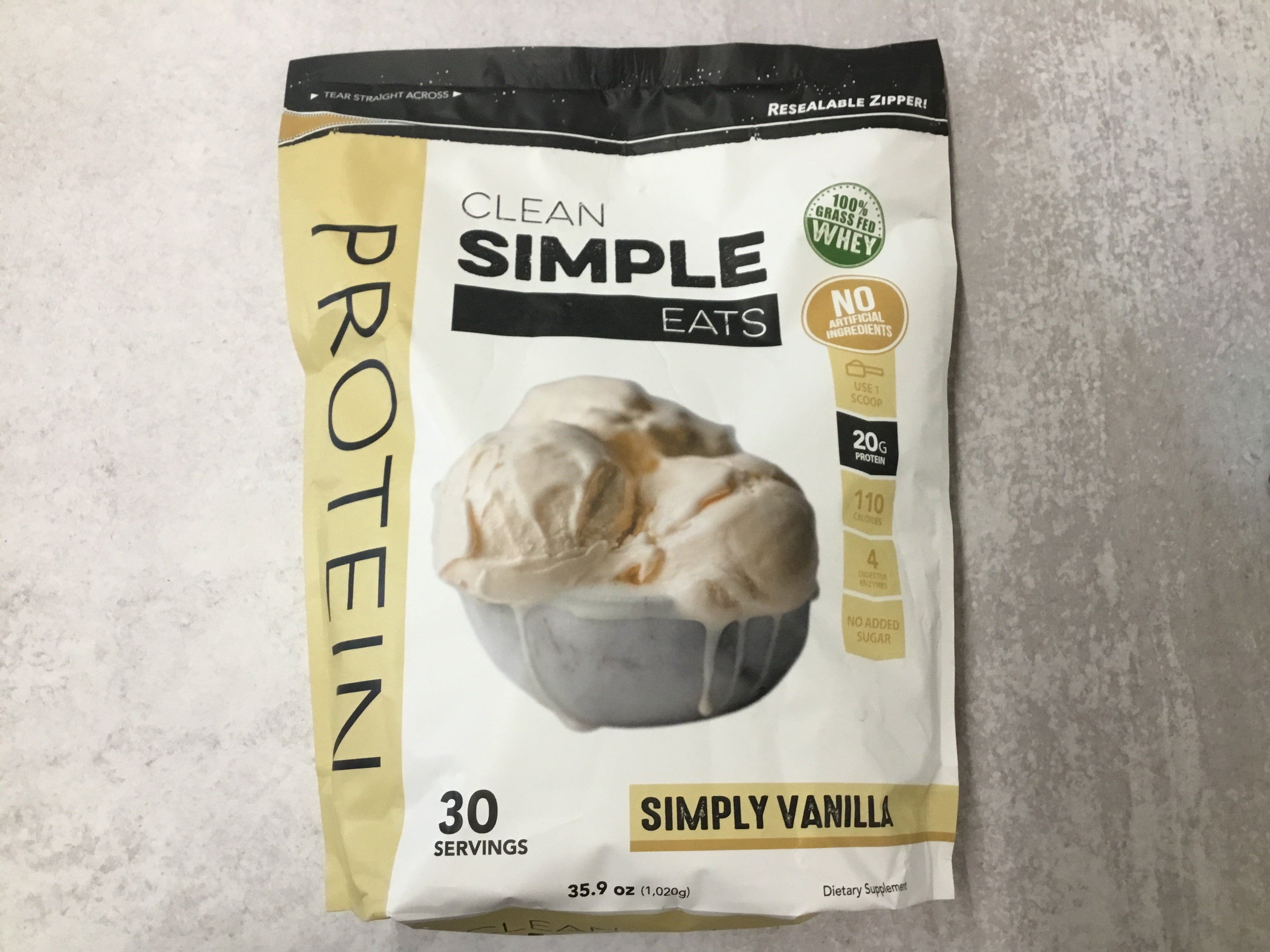 Protein Powder : Simply Vanilla
