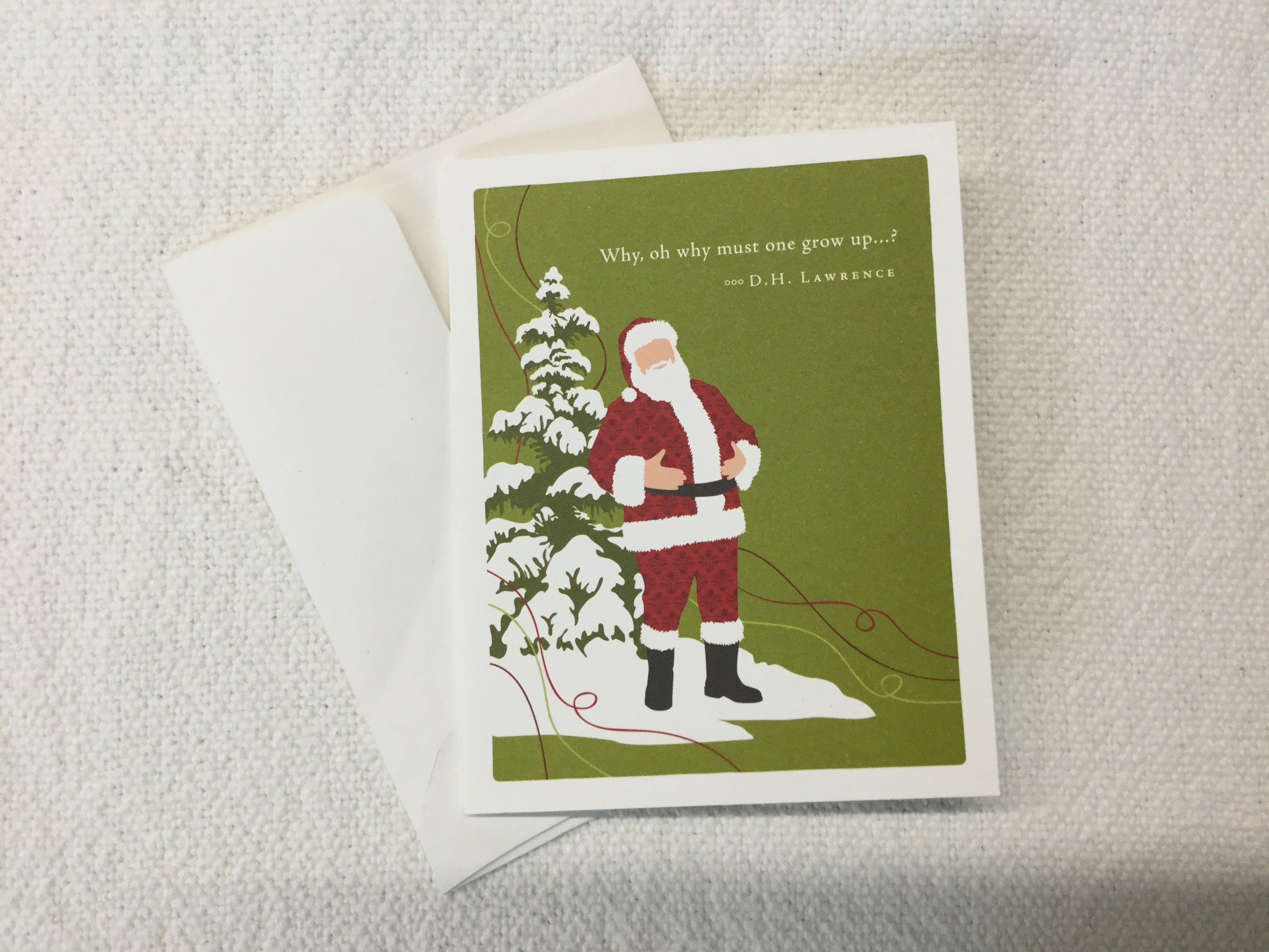 Why, oh why must one grow up...? | Greeting Card