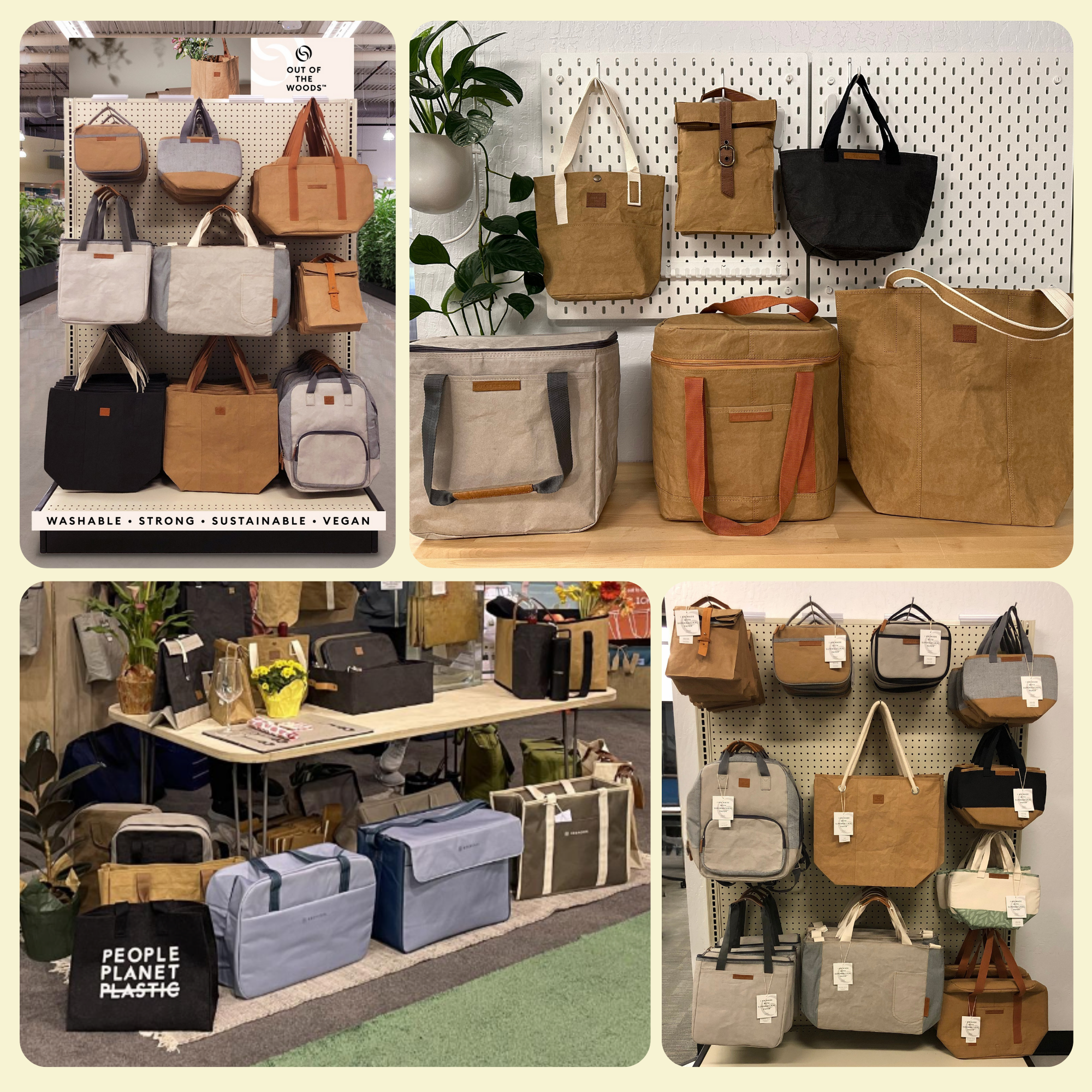 Rabbit Tote, Reusable Vegan Leather Shopping Bag