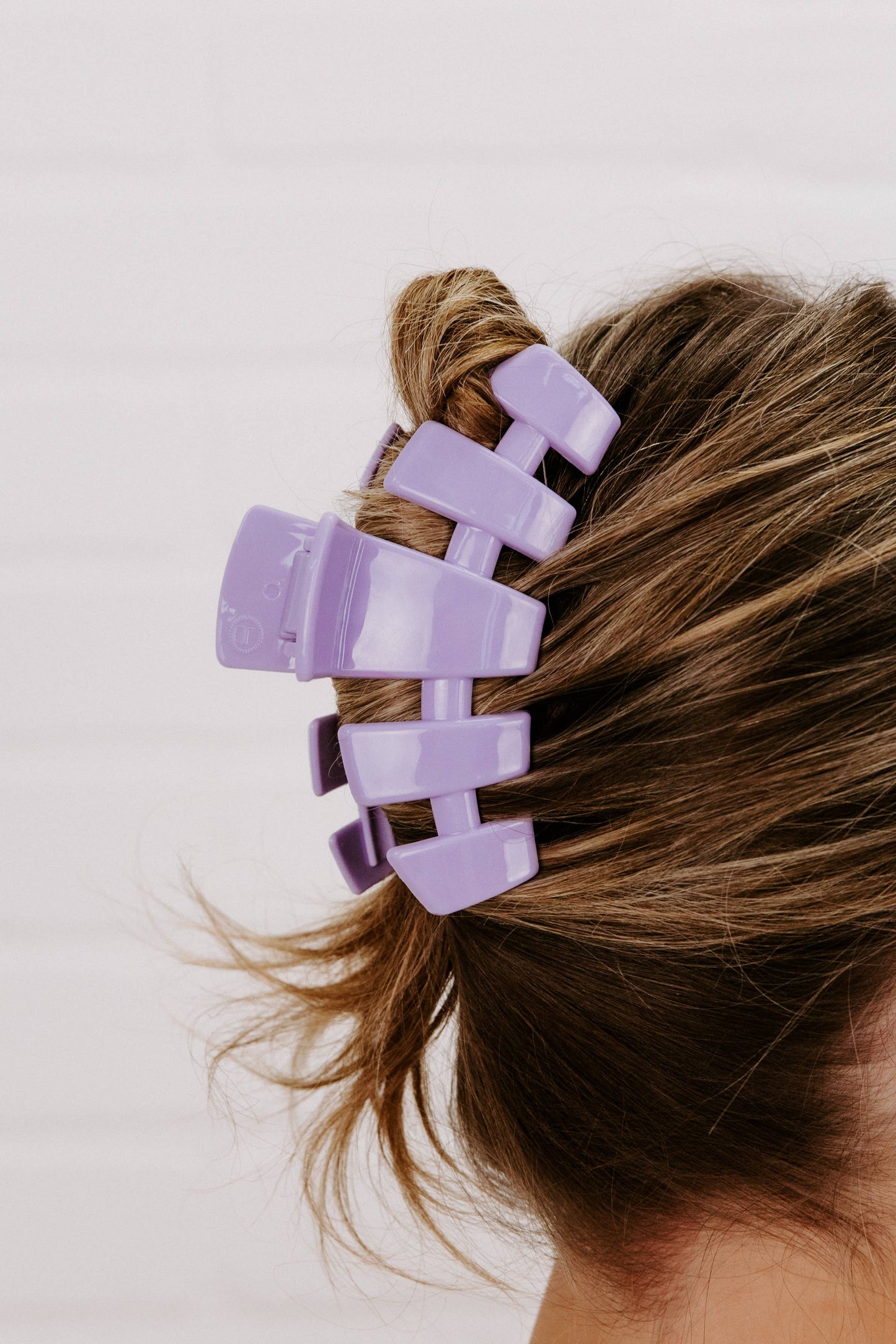 Classic Hair Clip | Large | Lilac