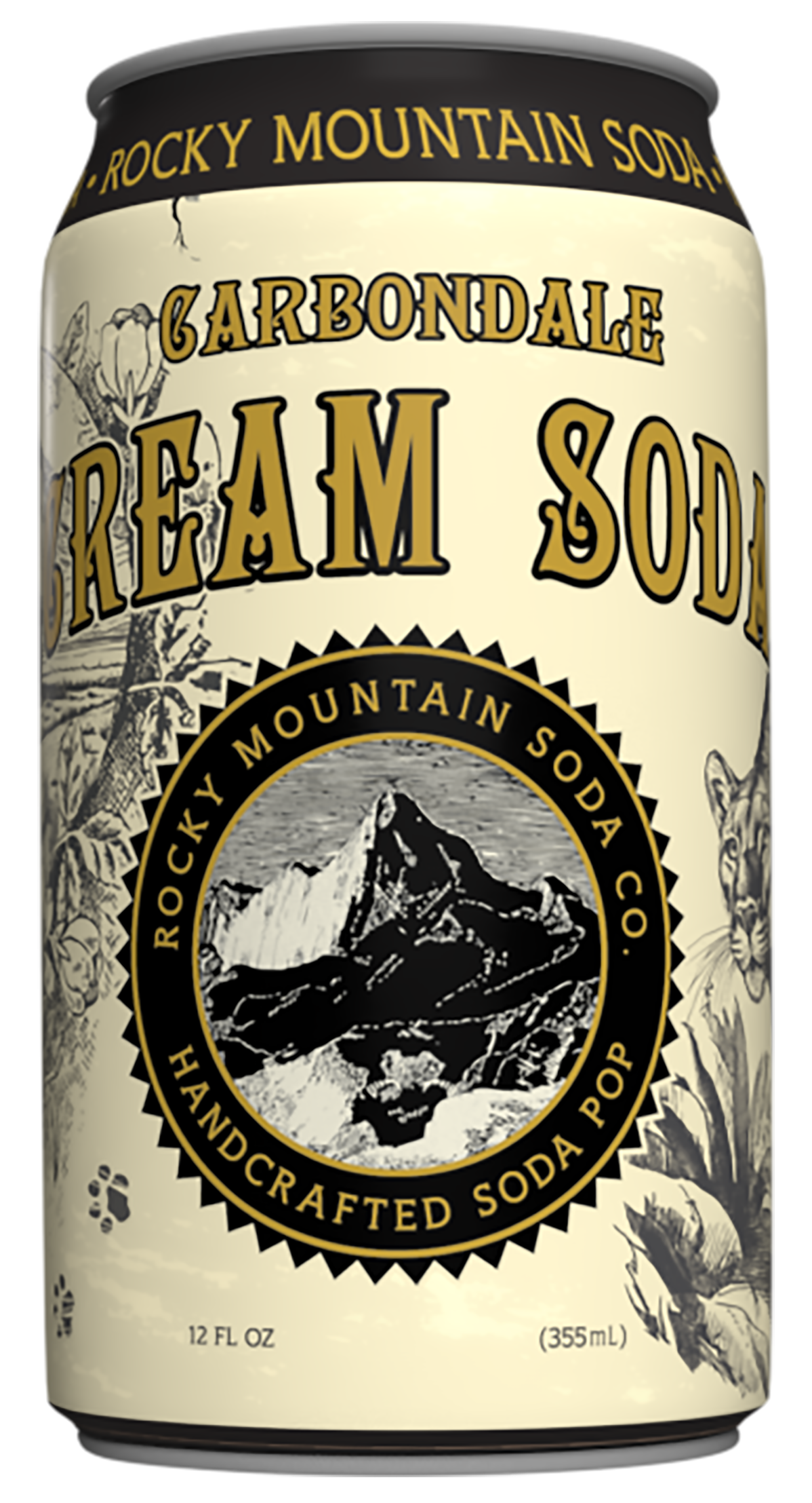 Carbondale Cream Soda Cans