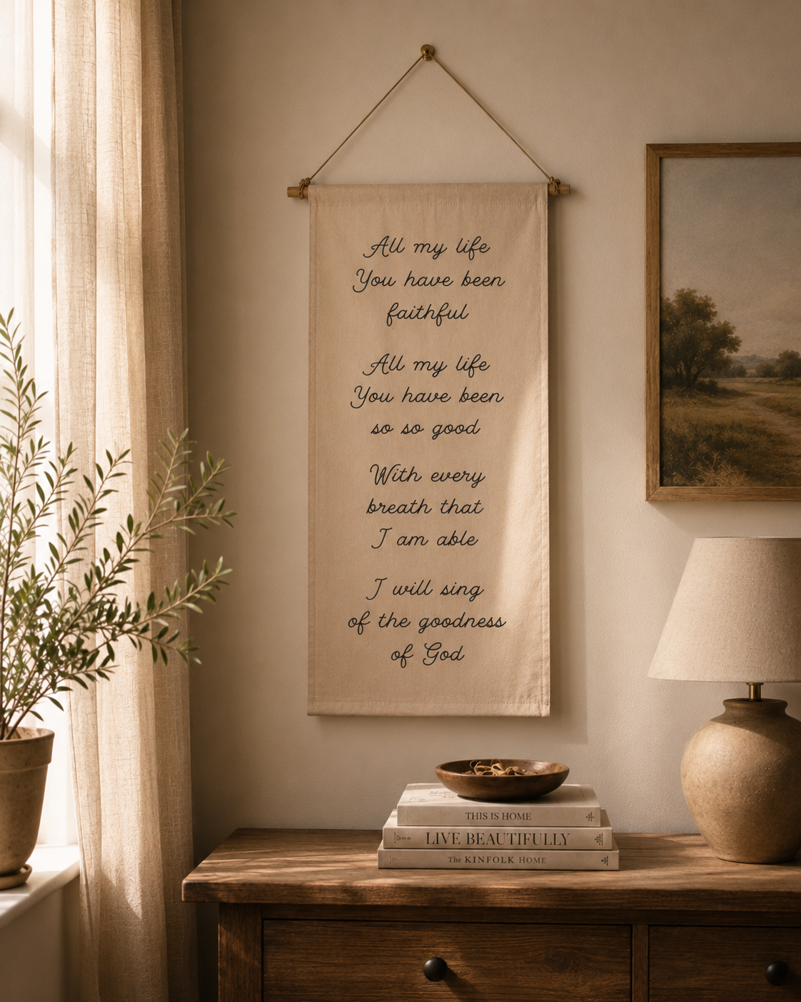 All of my life you have been faithful | Banner