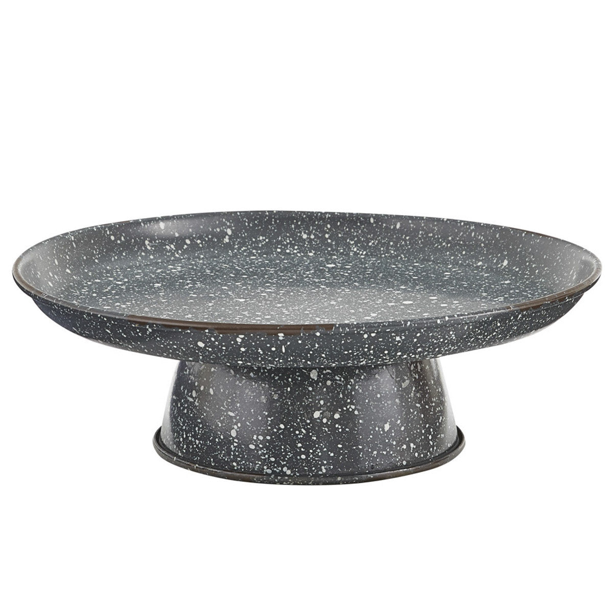 Granite Enamelware Cake Pedestal