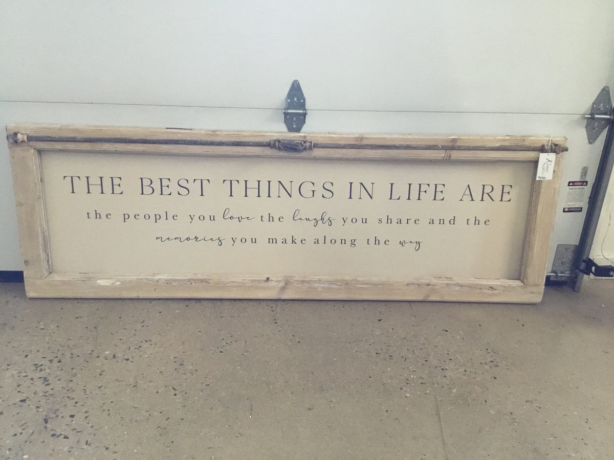 The Best Things in Life | Wide Holland Window with Hardware