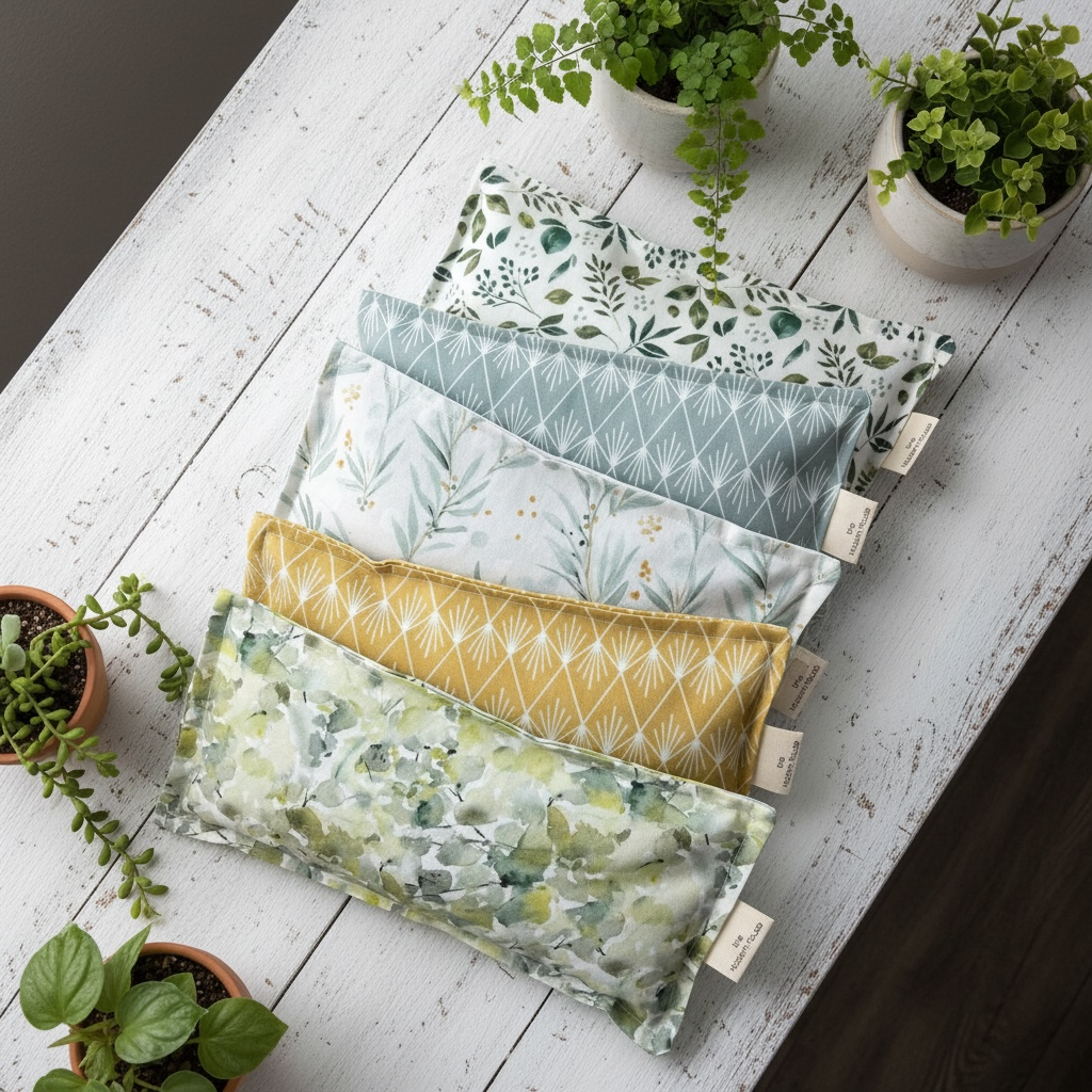 Eye Pillow - Trellis in Sage
