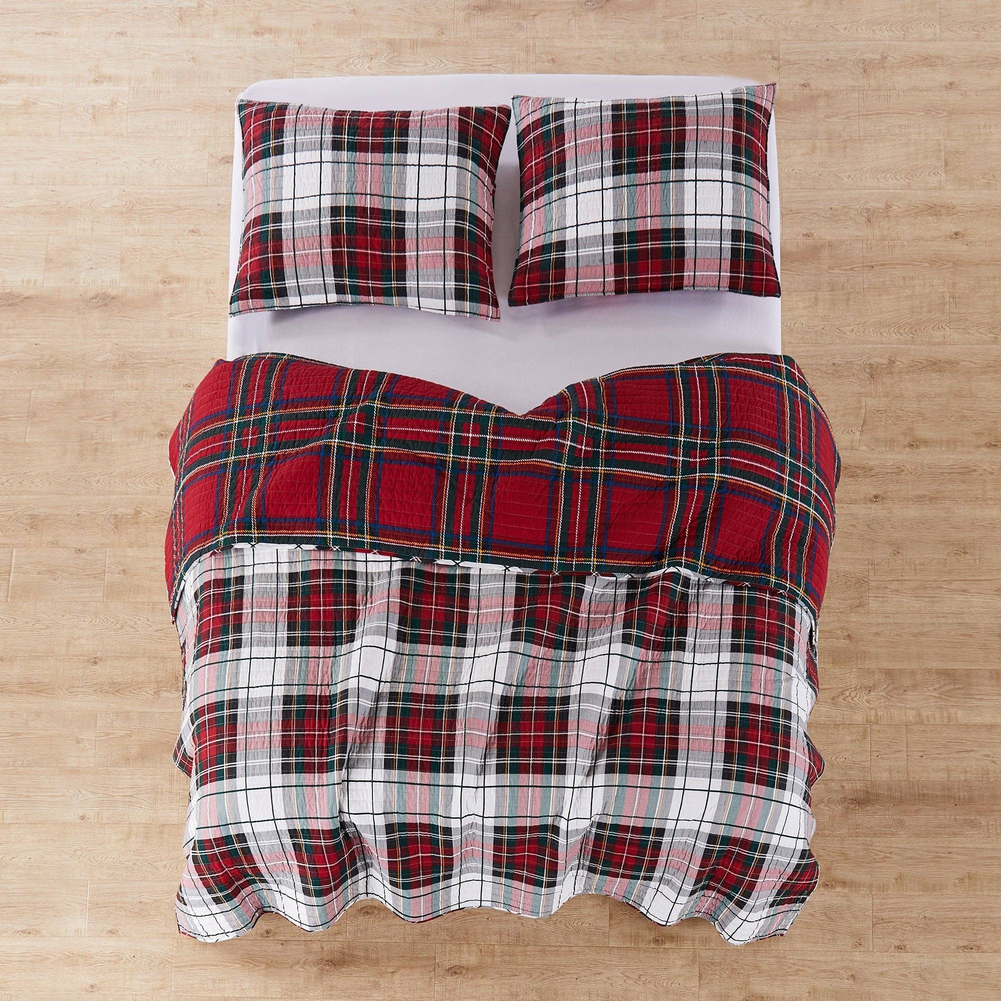 Spencer Plaid Quilt | King