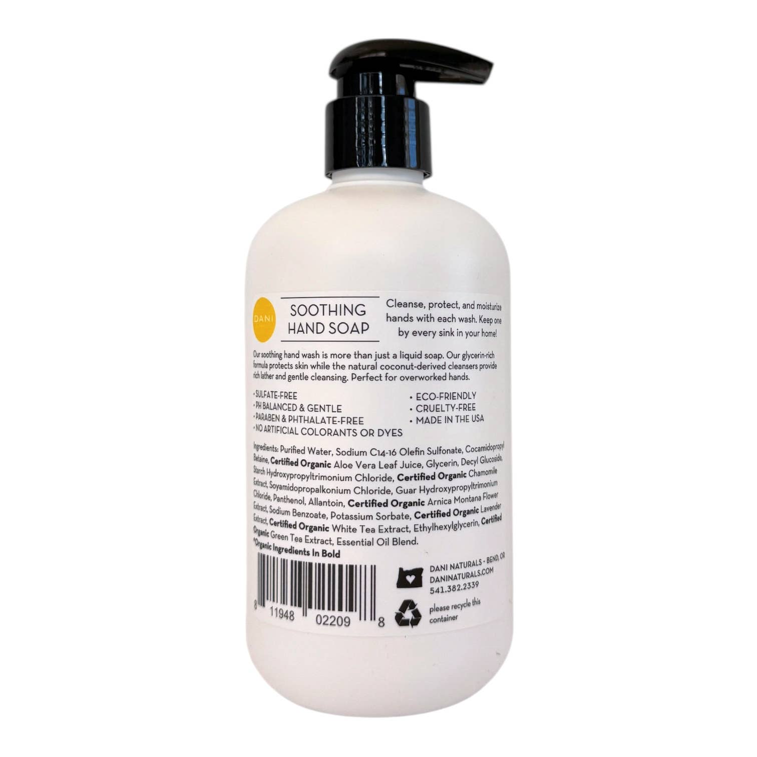 Sandalwood Vanilla Hand Soap 12oz