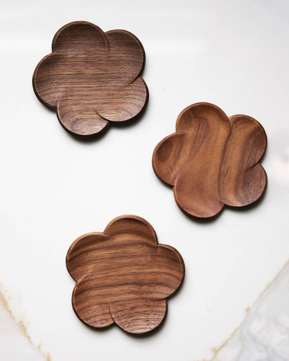 Black Walnut Plum Coaster