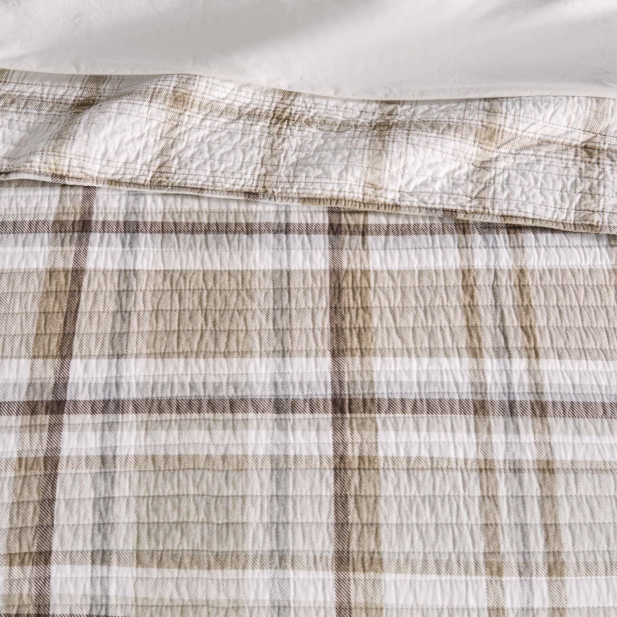 Spencer Plaid Quilt | King
