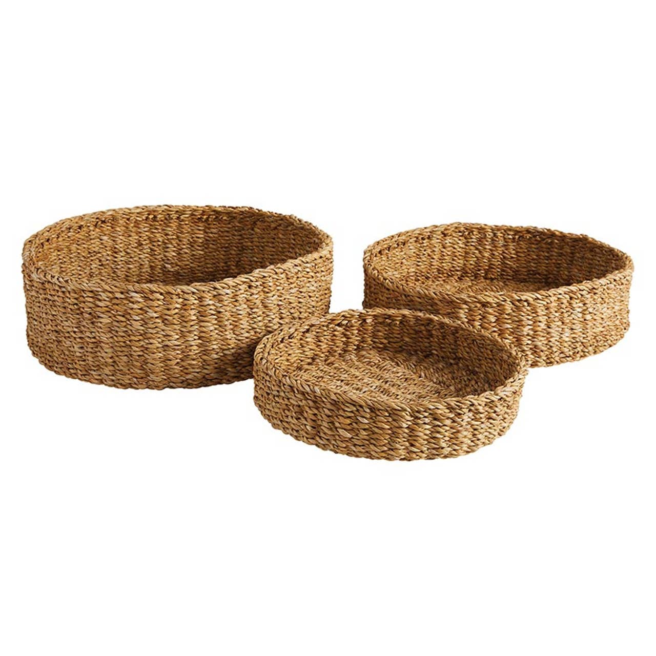 Seagrass Round Chakas - Set of 3