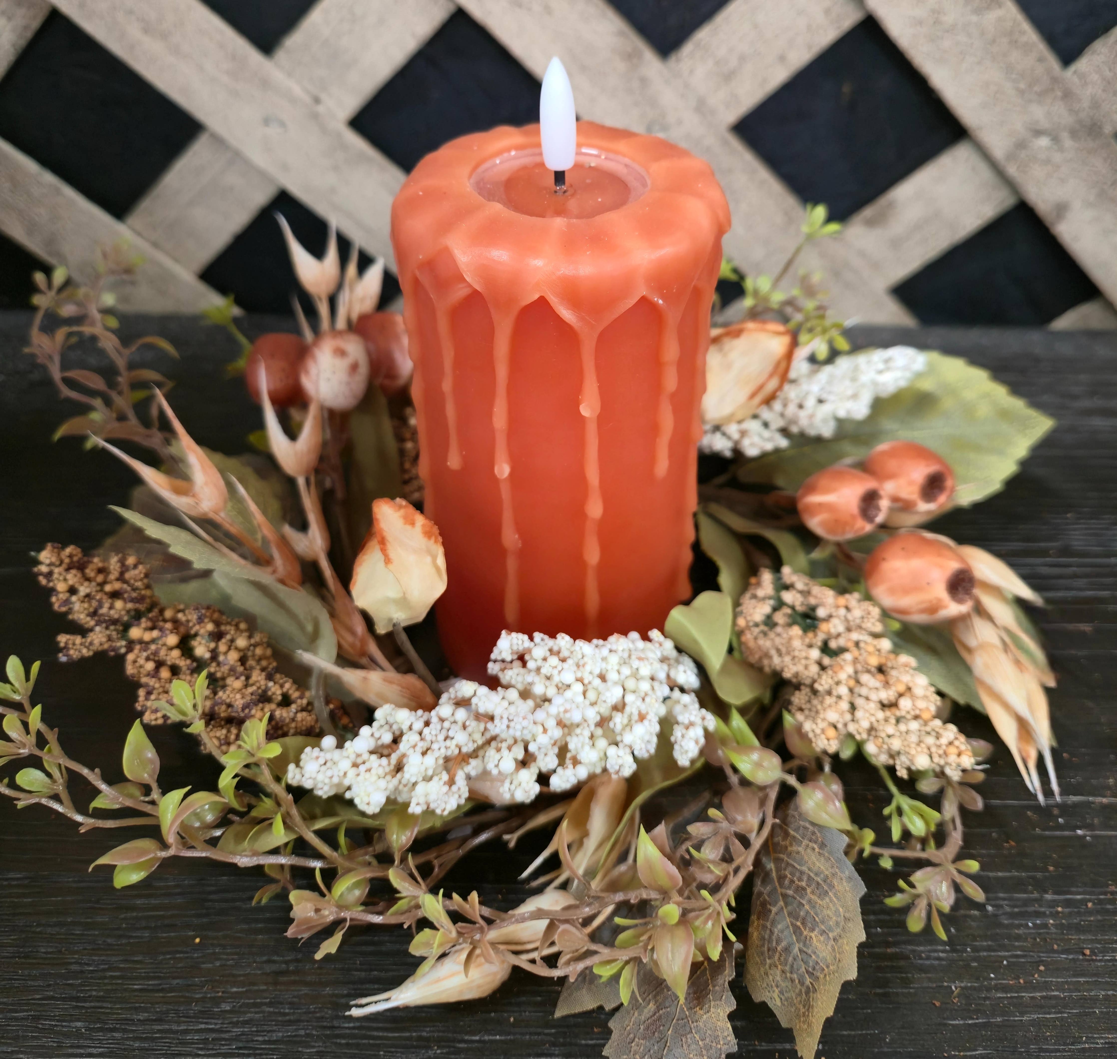 Fall Serenity 4.5in Candle Ring