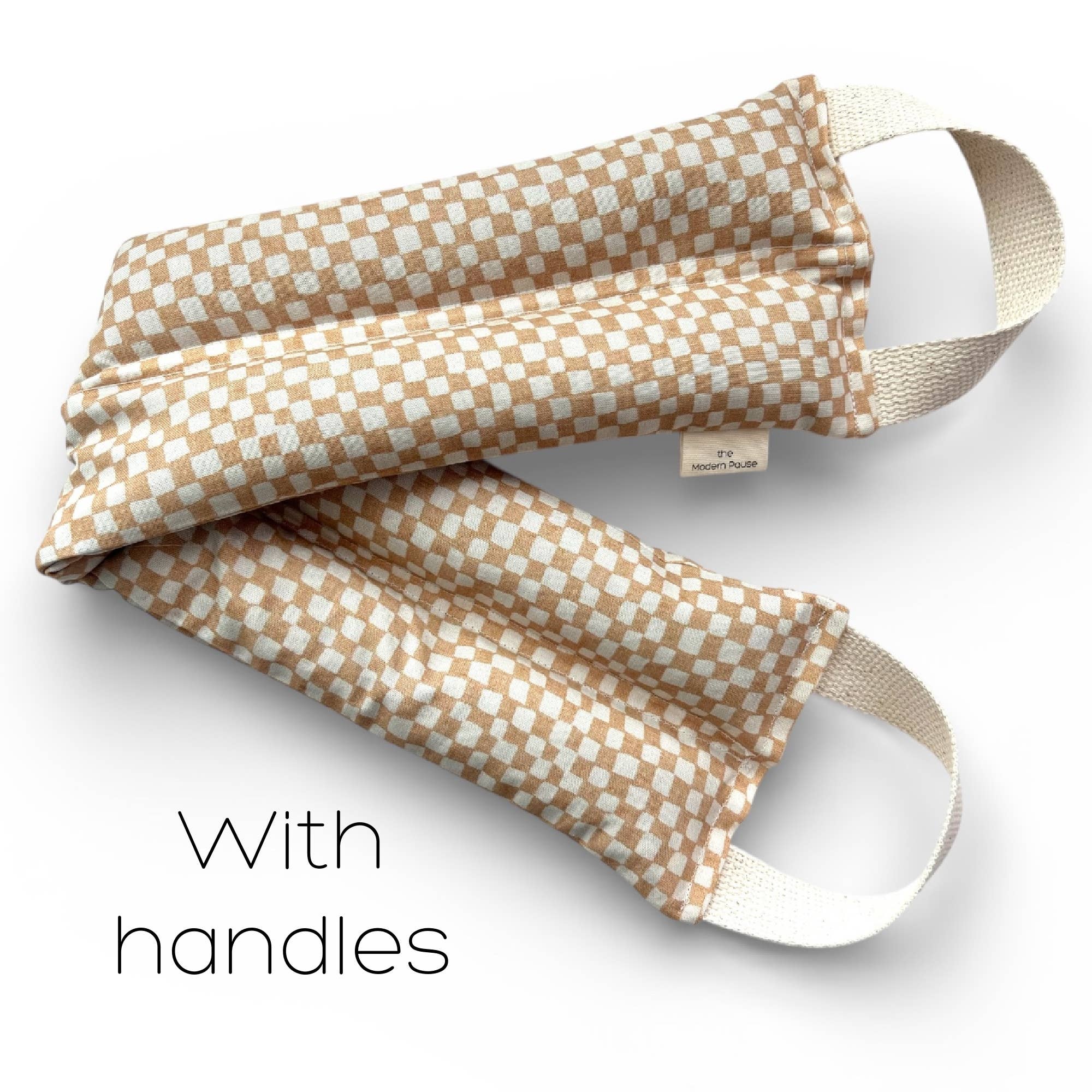 Neck Wrap - Checkers in Clay