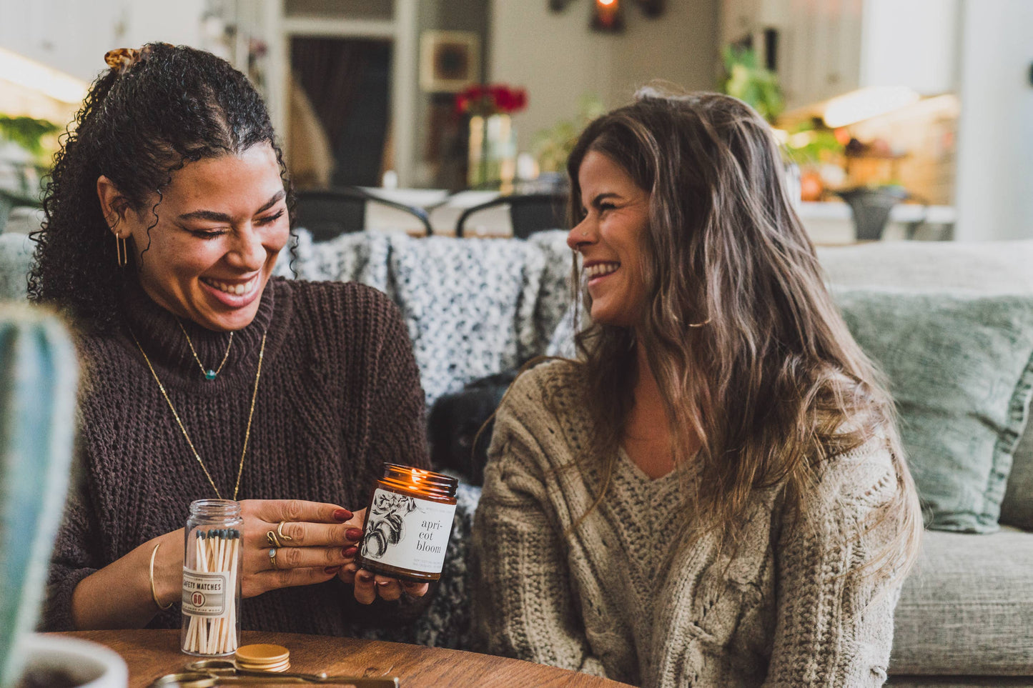 Apricot Bloom Natural Soy Candle 9 oz