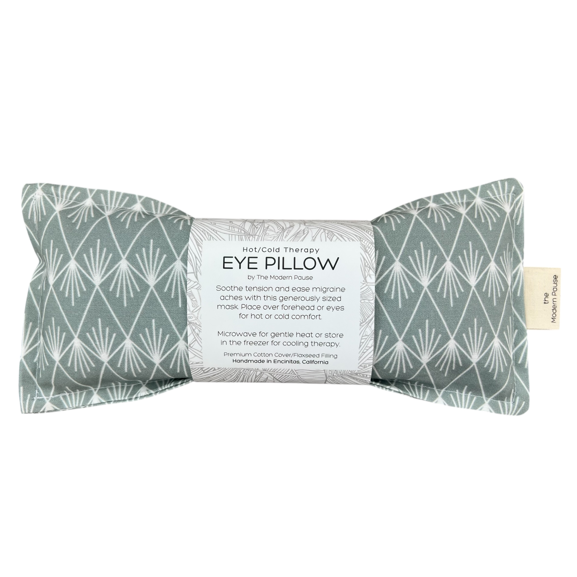 Eye Pillow - Trellis in Sage