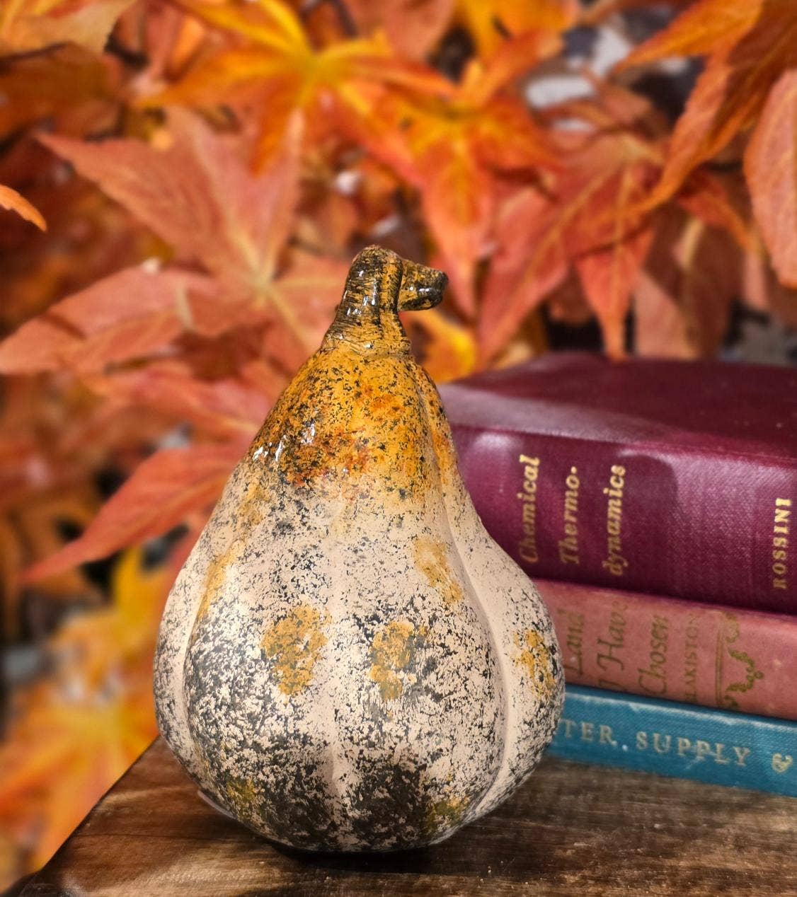 Cider Pear Pumpkin 4x4x5in