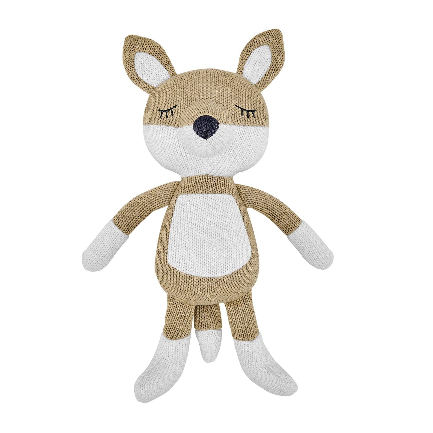 Mills Waffle Taupe Fox Plush