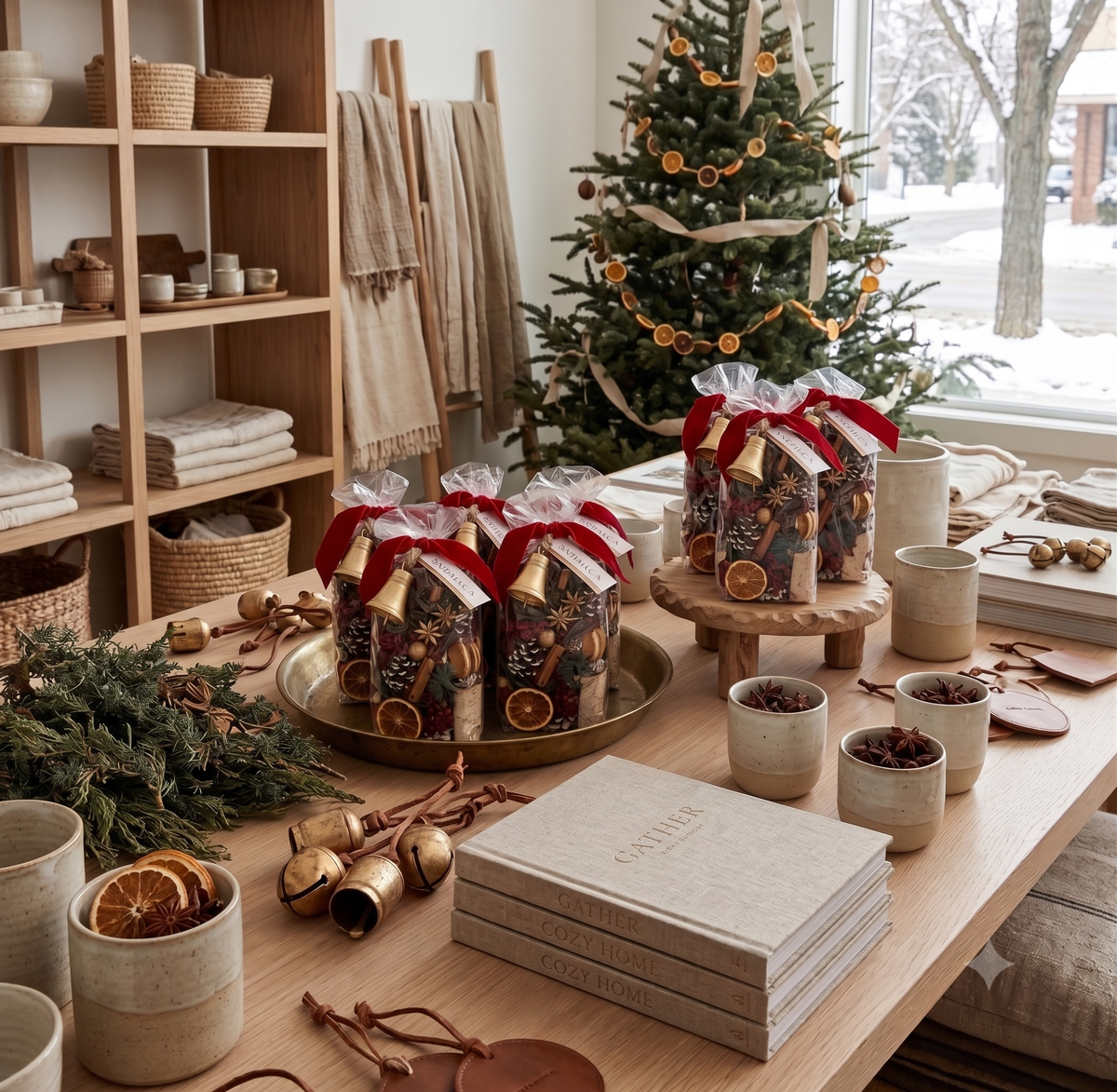 Holiday Memories Potpourri with Bell