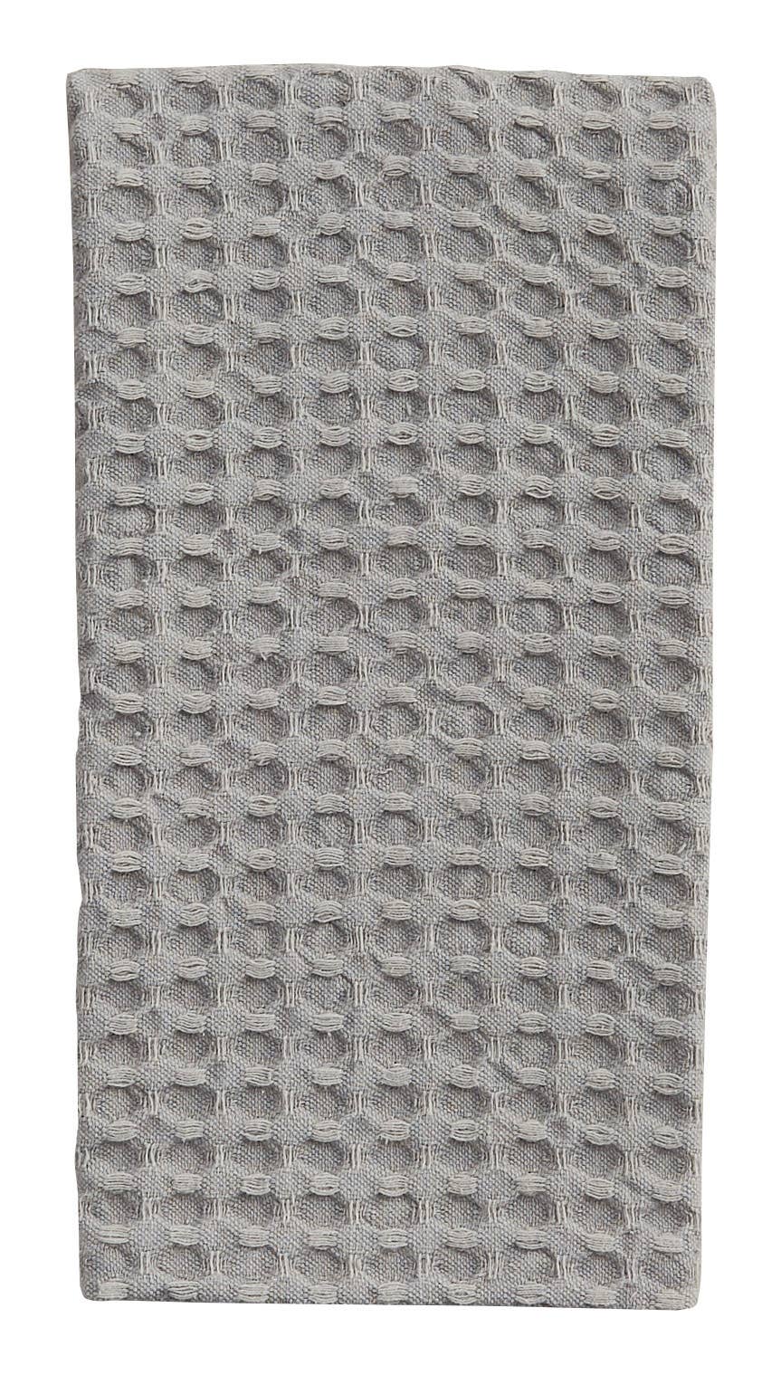 Waffle Weave Towel - Sterling