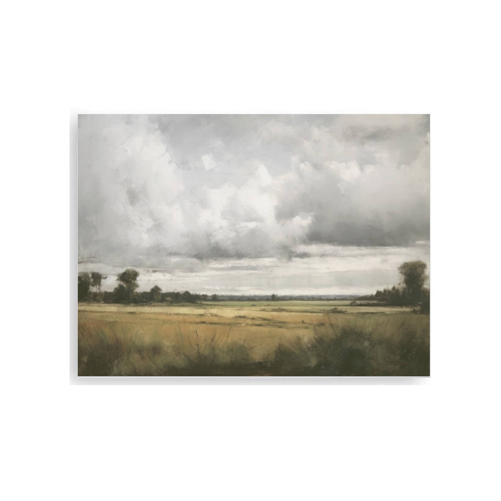 8x10 Canvas Board - Treescape 3