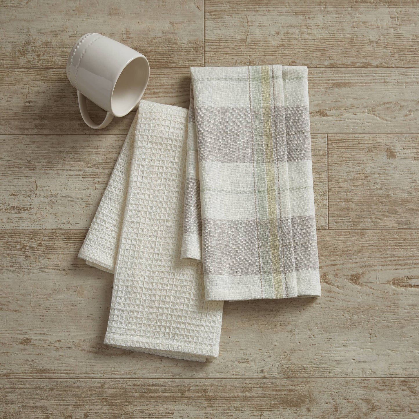 Patience Woven Towels - Set Of 2