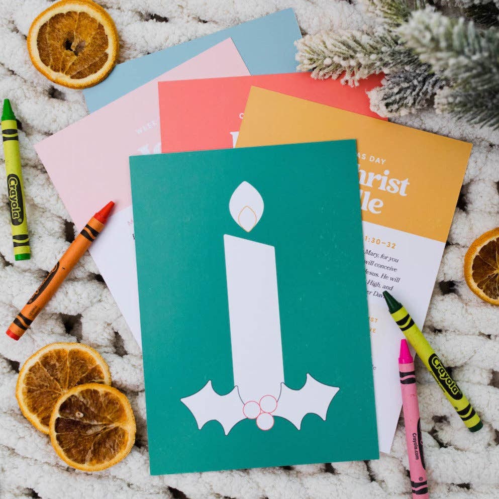 Good News, Great Joy For Kids Candle Cards