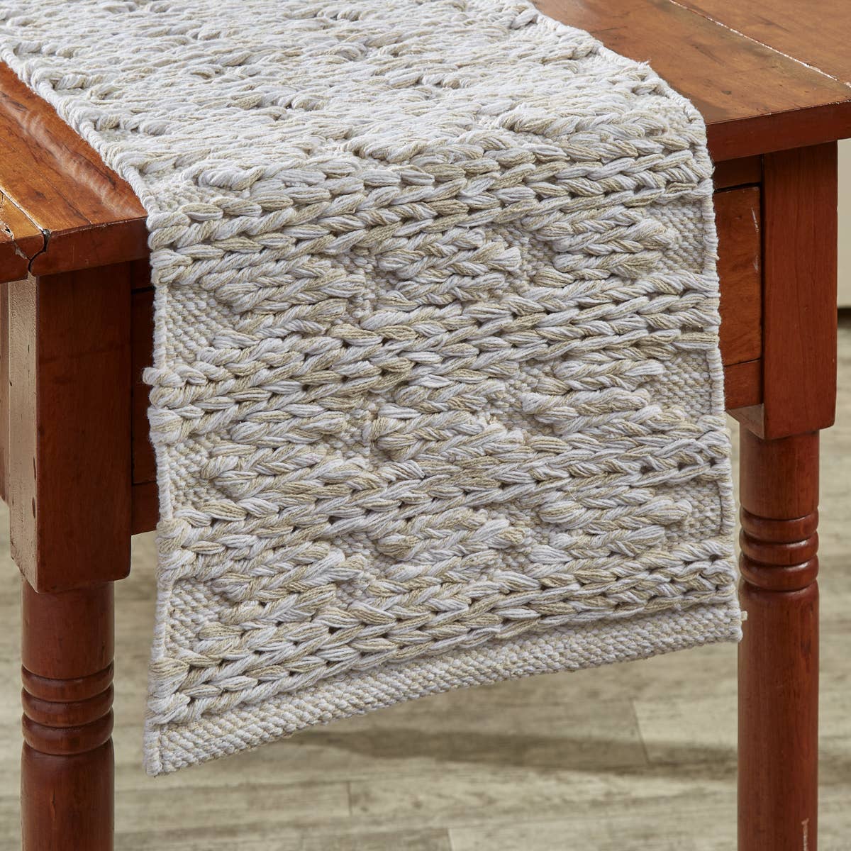 Hillside Table Runner  54"L - Natural