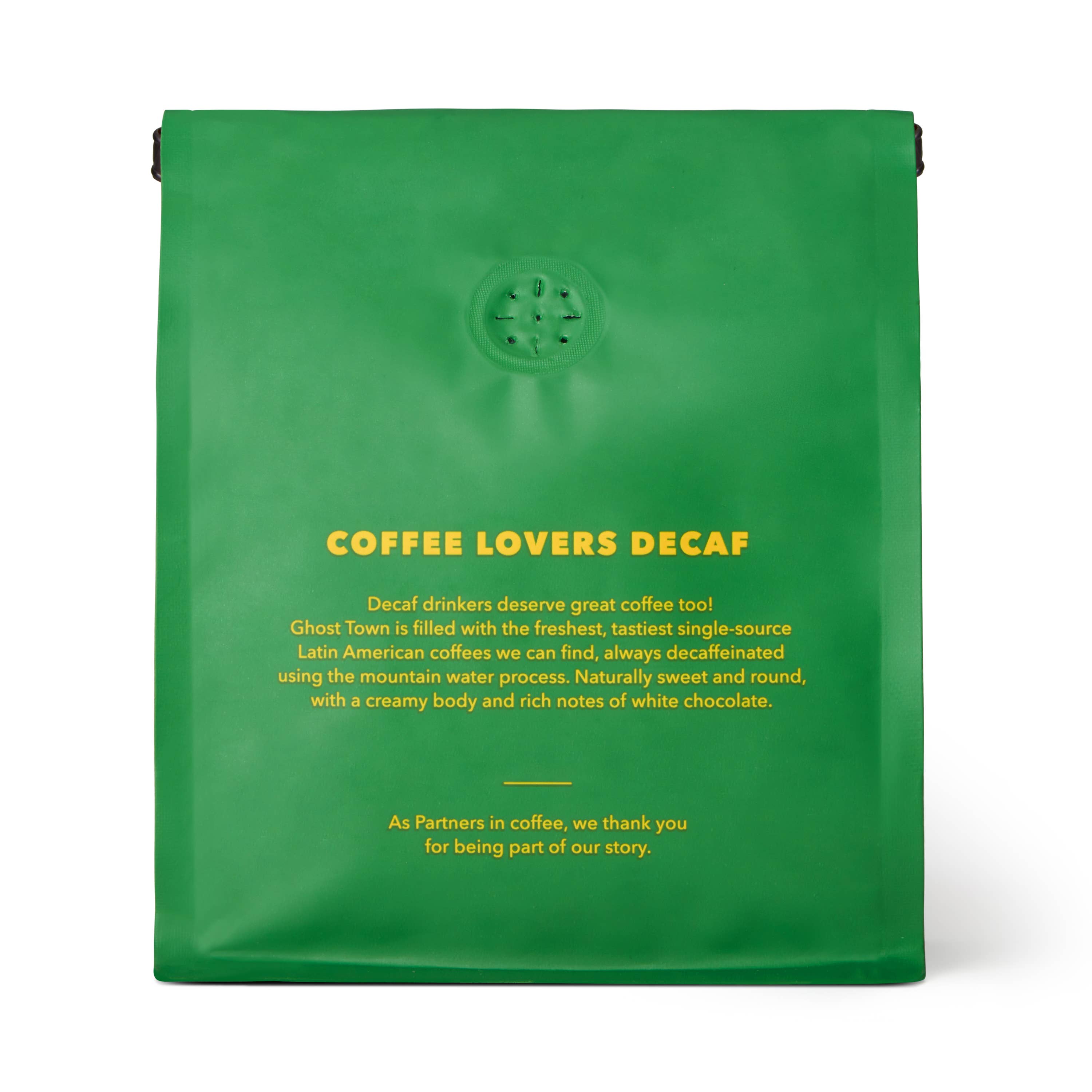 Peru - Ghost Town - Decaf Whole Bean Coffee - 12oz