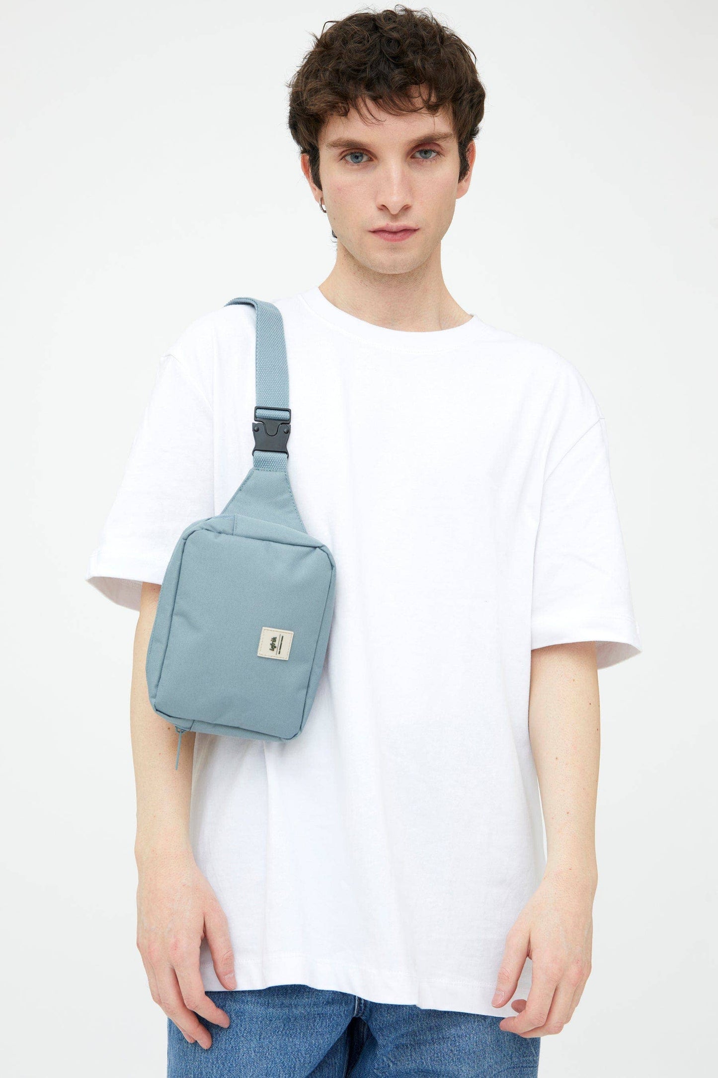 Reef Crossbody Bag Stone Blue