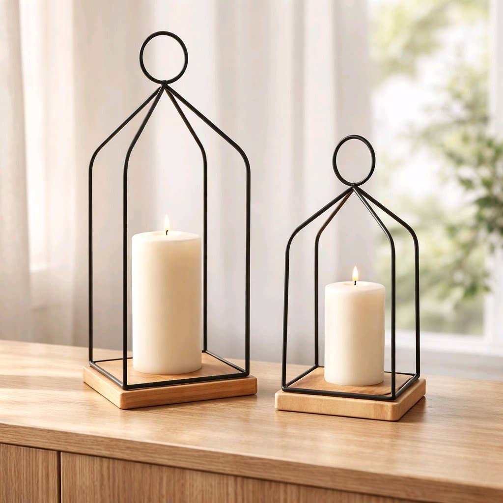 Cathedral Arch Lanterns Set of 2