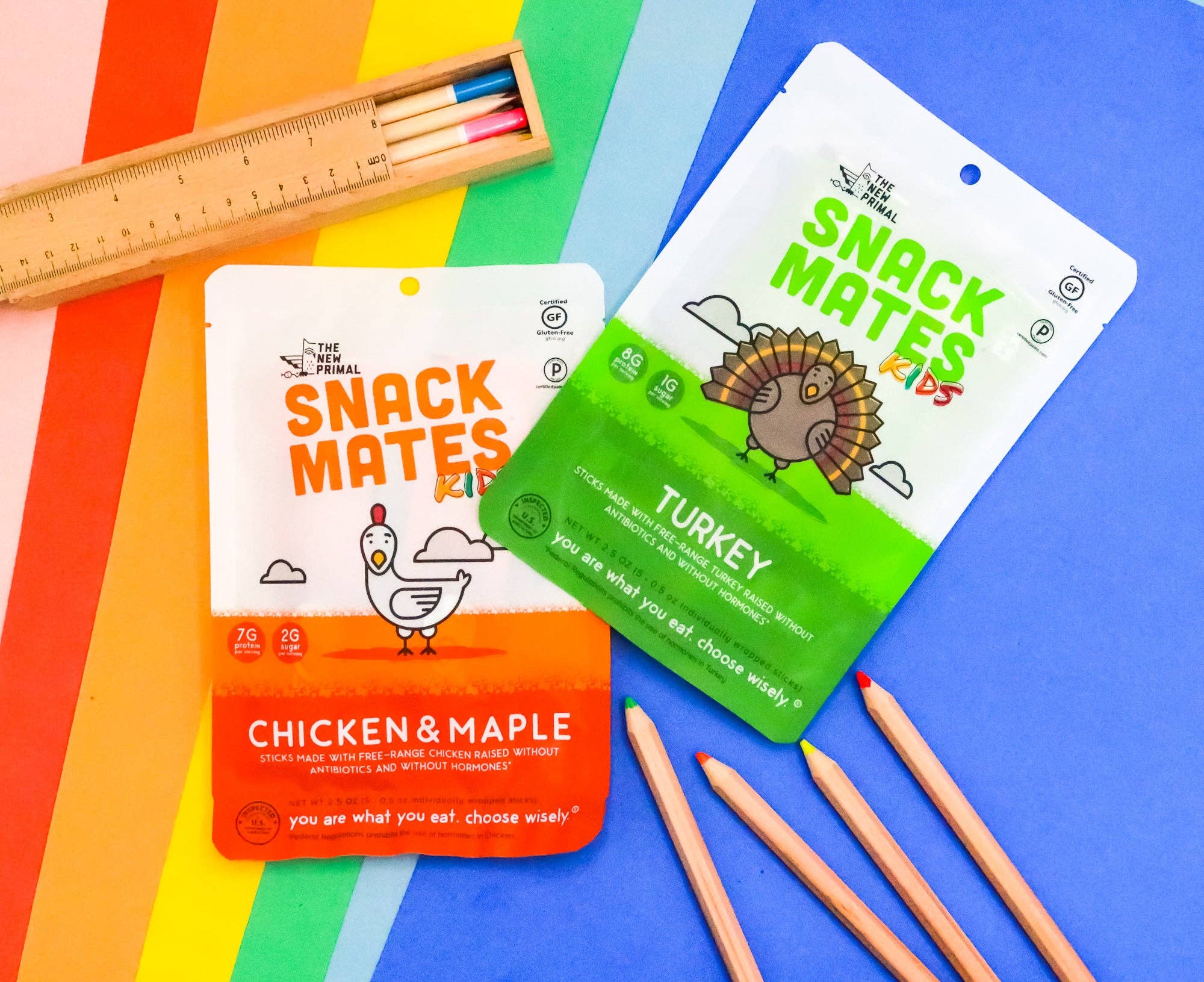 Snack Mates Chicken & Maple Mini Meat Sticks (5ct.)