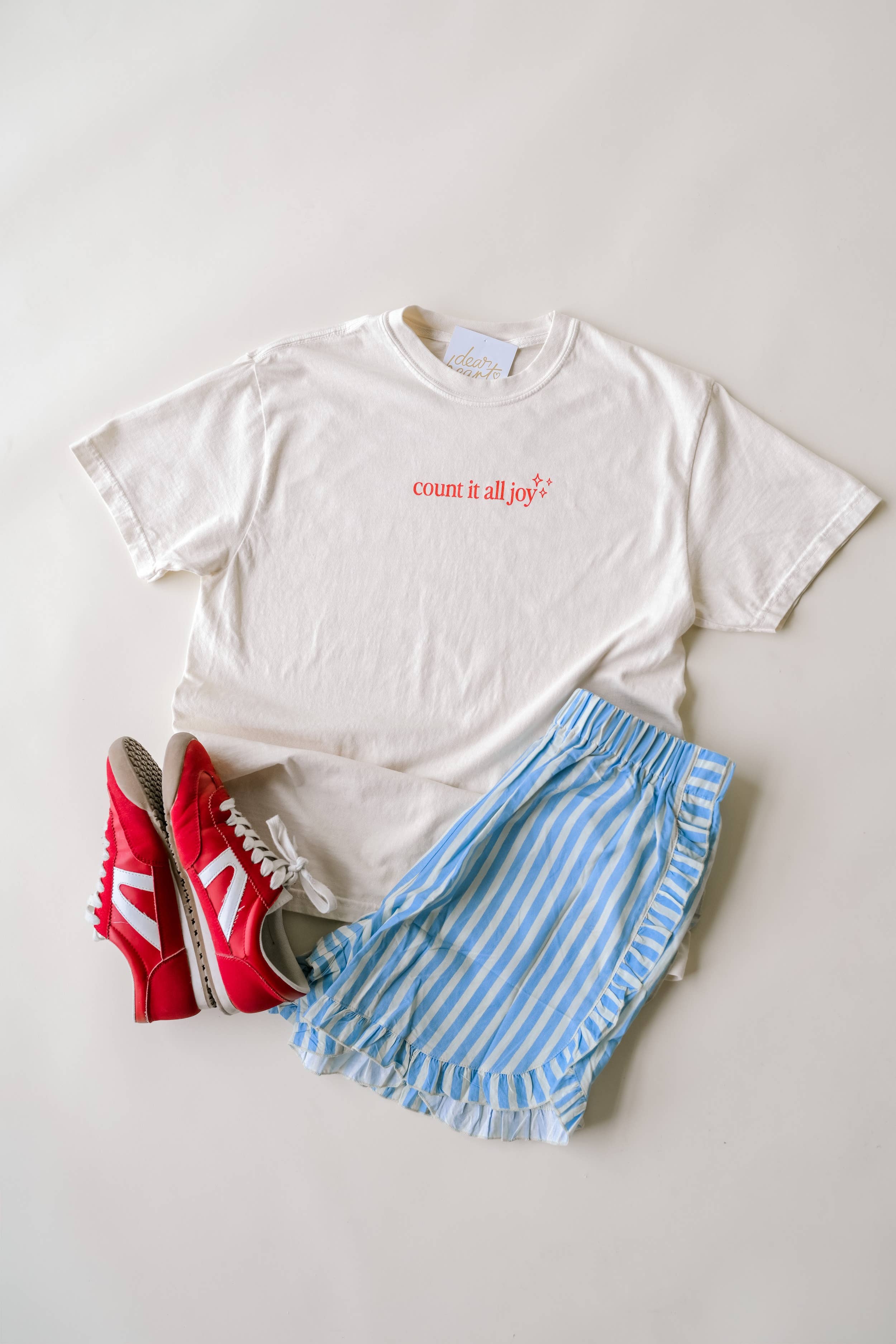 Count It All Joy Tee - Ivory