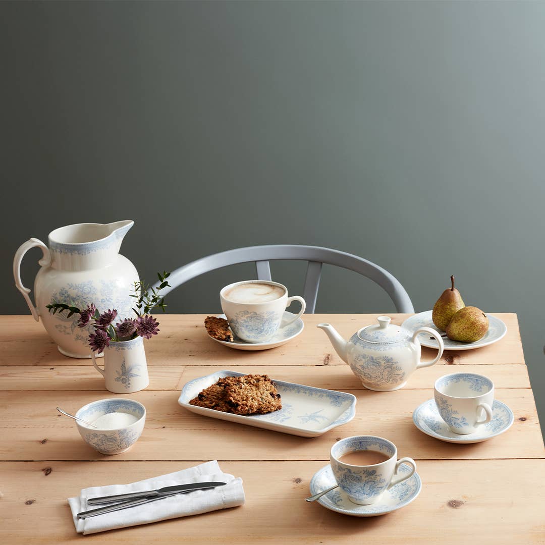 Blue Asiatic Pheasants Small Sugar Bowl